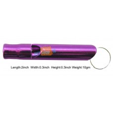 Super Dog Pet Whistle Pendant Purple